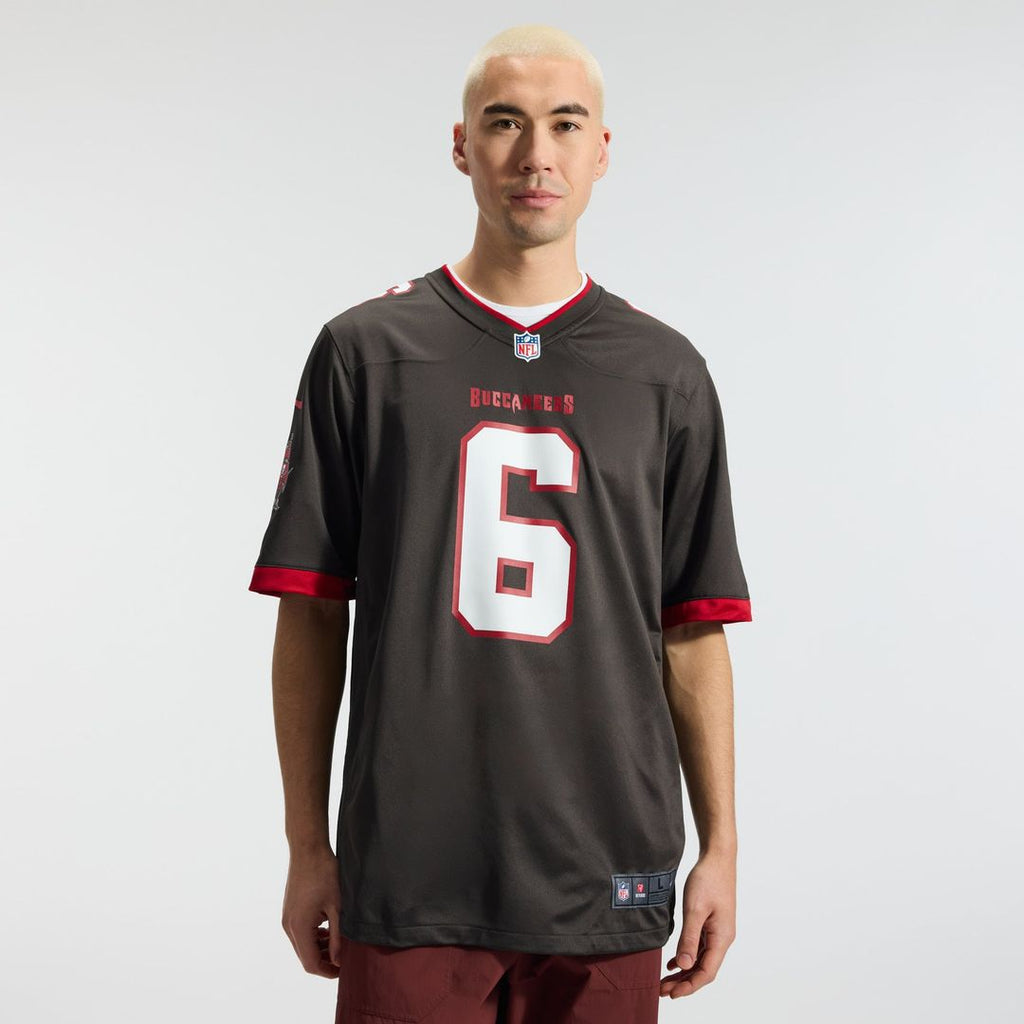 Baker Mayfield Tampa Bay Buccaneers Pewter Alternate Game Player Jersey