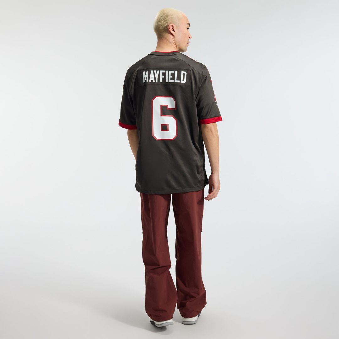 Baker Mayfield Tampa Bay Buccaneers Pewter Alternate Game Player Jersey