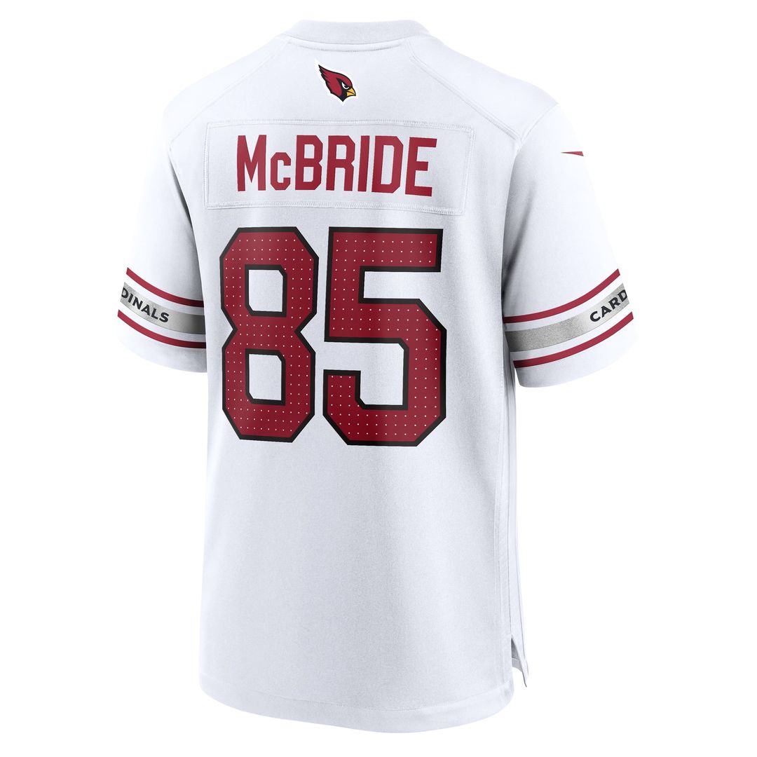 Trey McBride Arizona Cardinals White Game Jersey