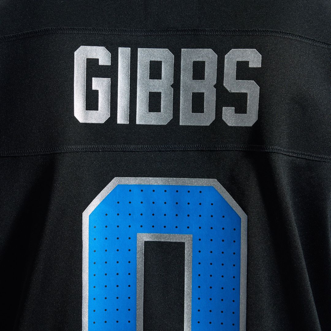 Jahmyr Gibbs Detroit Lions Black 2nd Alternate Game Player Jersey
