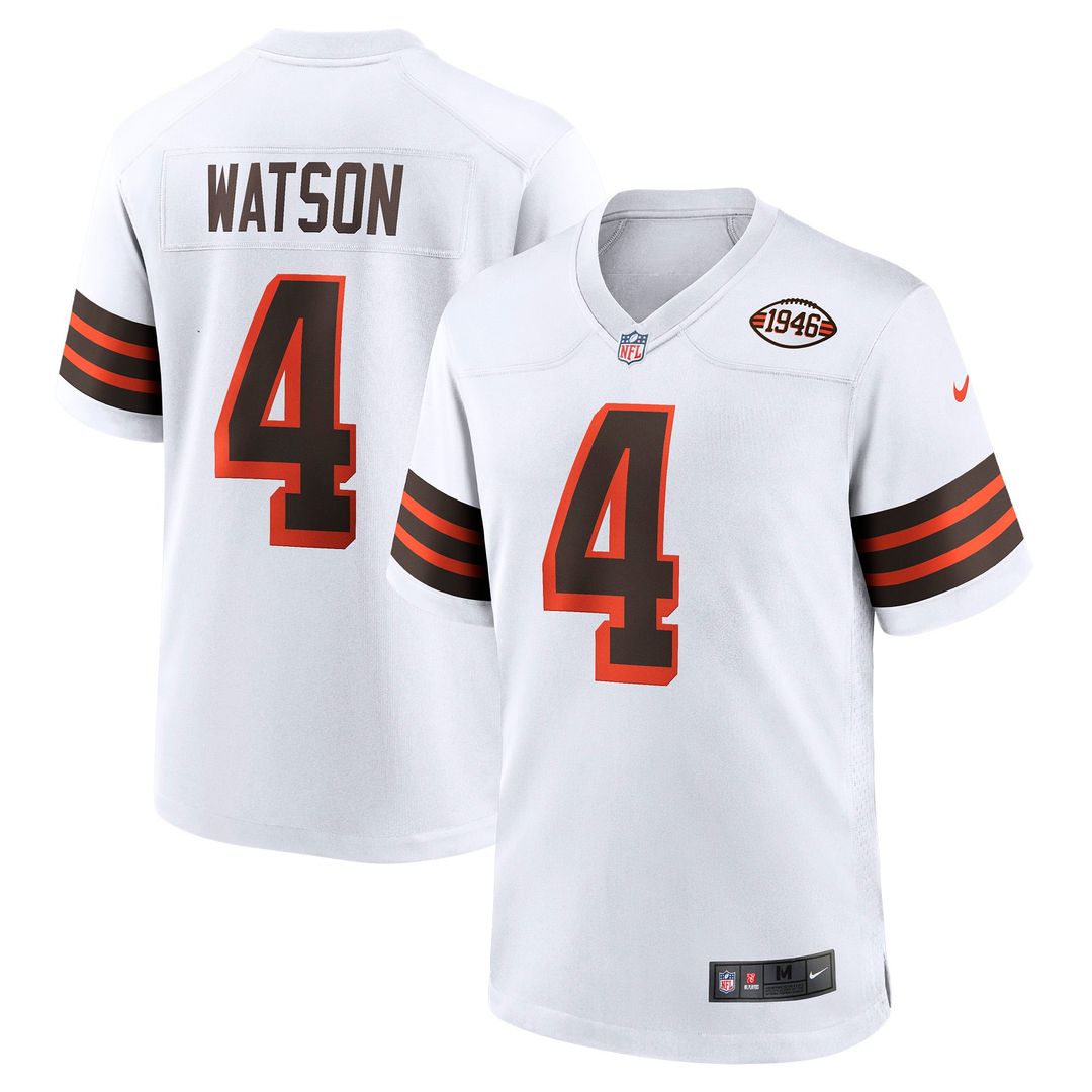 Deshaun Watson Cleveland Browns Brown Alternate Game Jersey