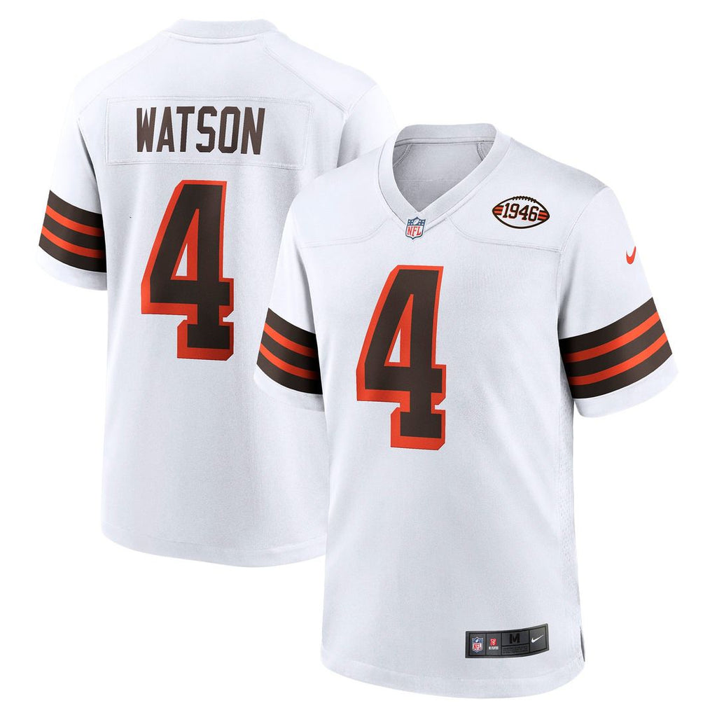 Deshaun Watson Cleveland Browns White Alternate Game Jersey