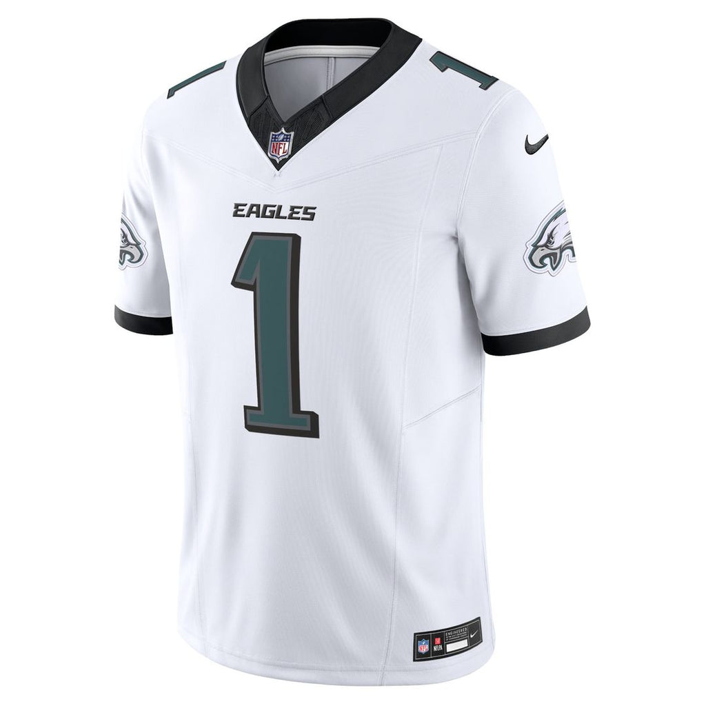 Jalen Hurts Philadelphia Eagles White Vapor F.U.S.E. Limited Jersey