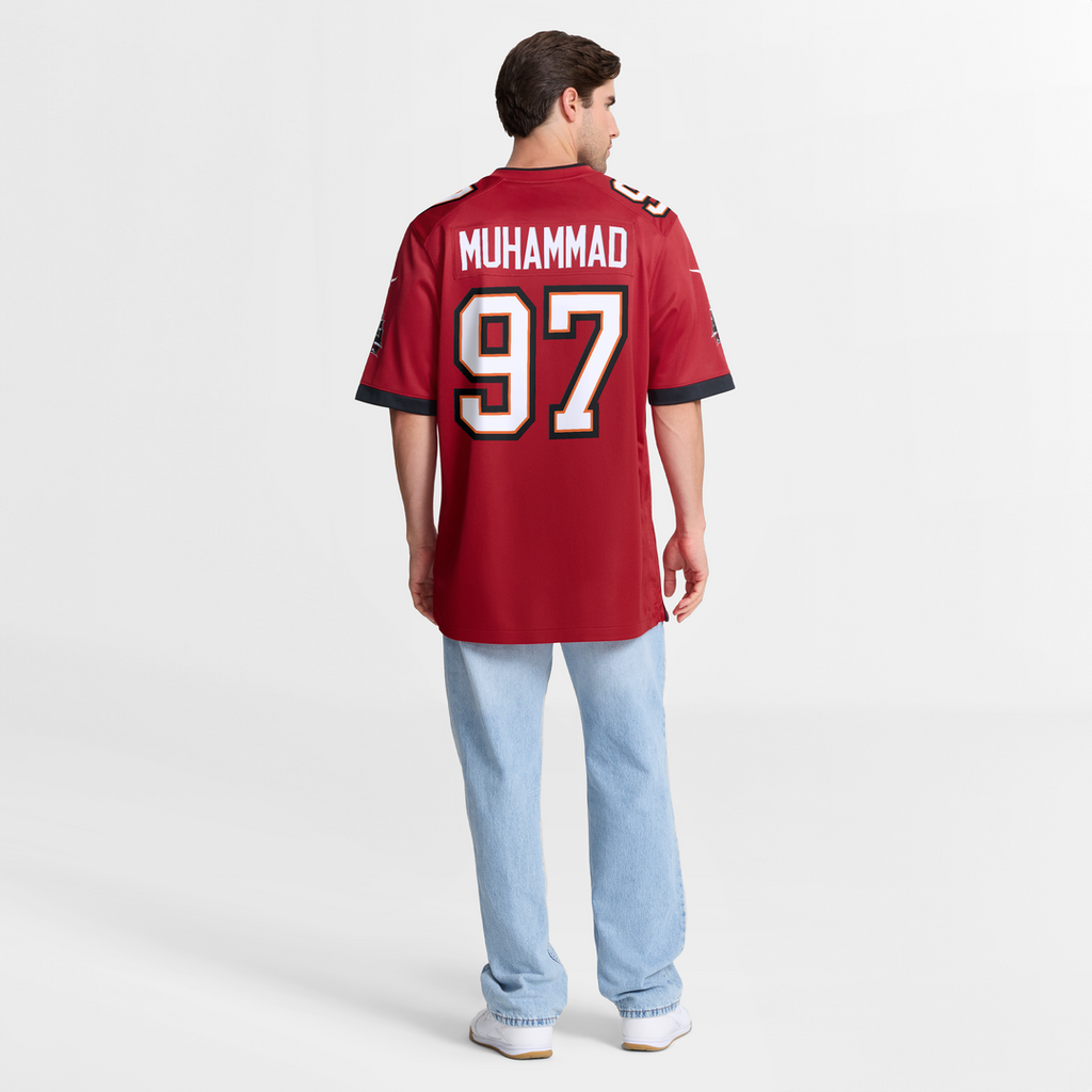 Al-Quadin Muhammad Tampa Bay Buccaneers Red Team Game Jersey
