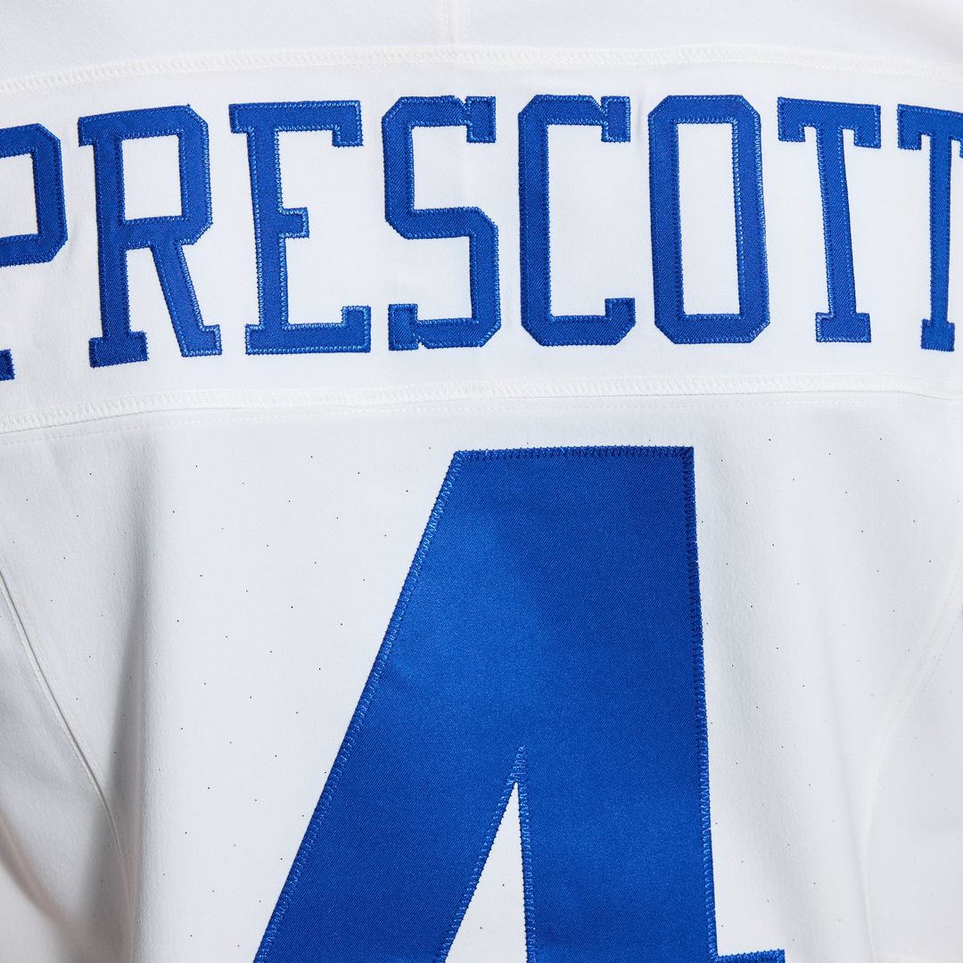 Dak Prescott Dallas Cowboys White Vapor F.U.S.E. Elite Jersey