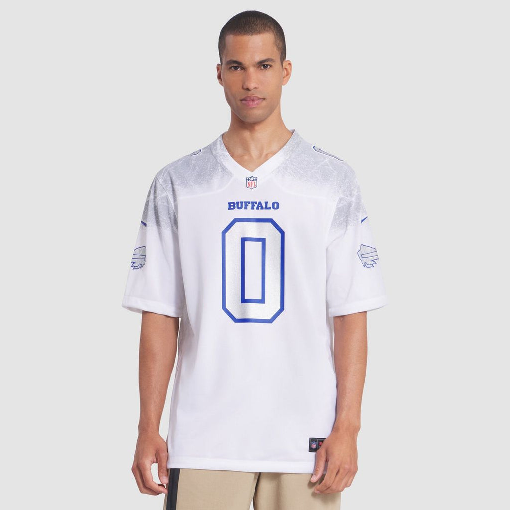Keon Coleman Buffalo Bills White Rivalries Collection Game Jersey