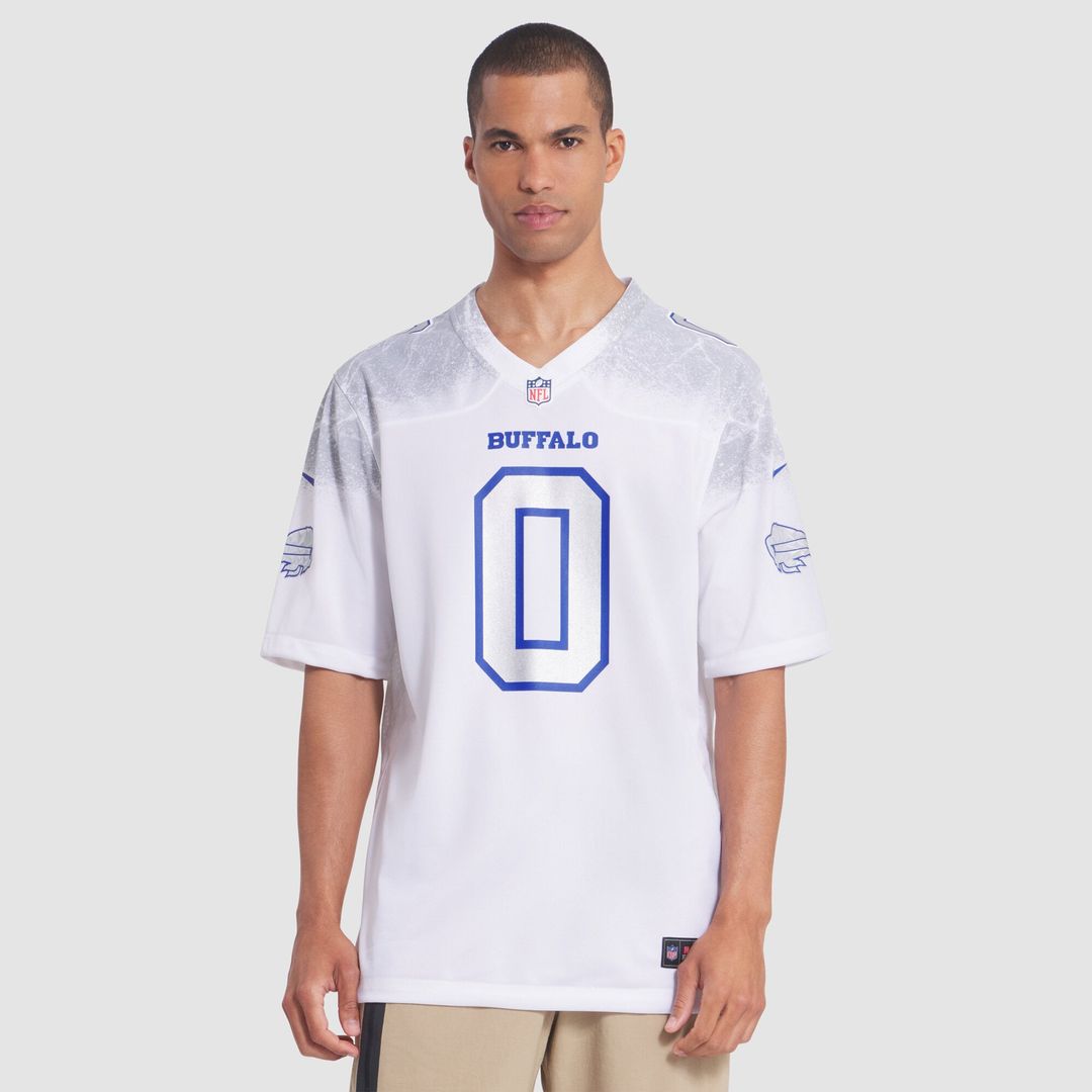 Keon Coleman Buffalo Bills White Rivalries Collection Game Jersey