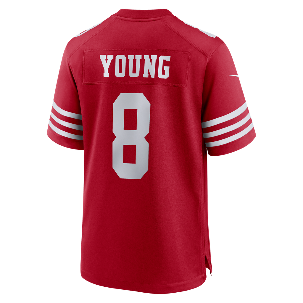 Steve Young San Francisco 49ers White Retired Player Game Jersey