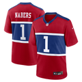 Malik Nabers New York Giants Century Red Alternate Game Jersey