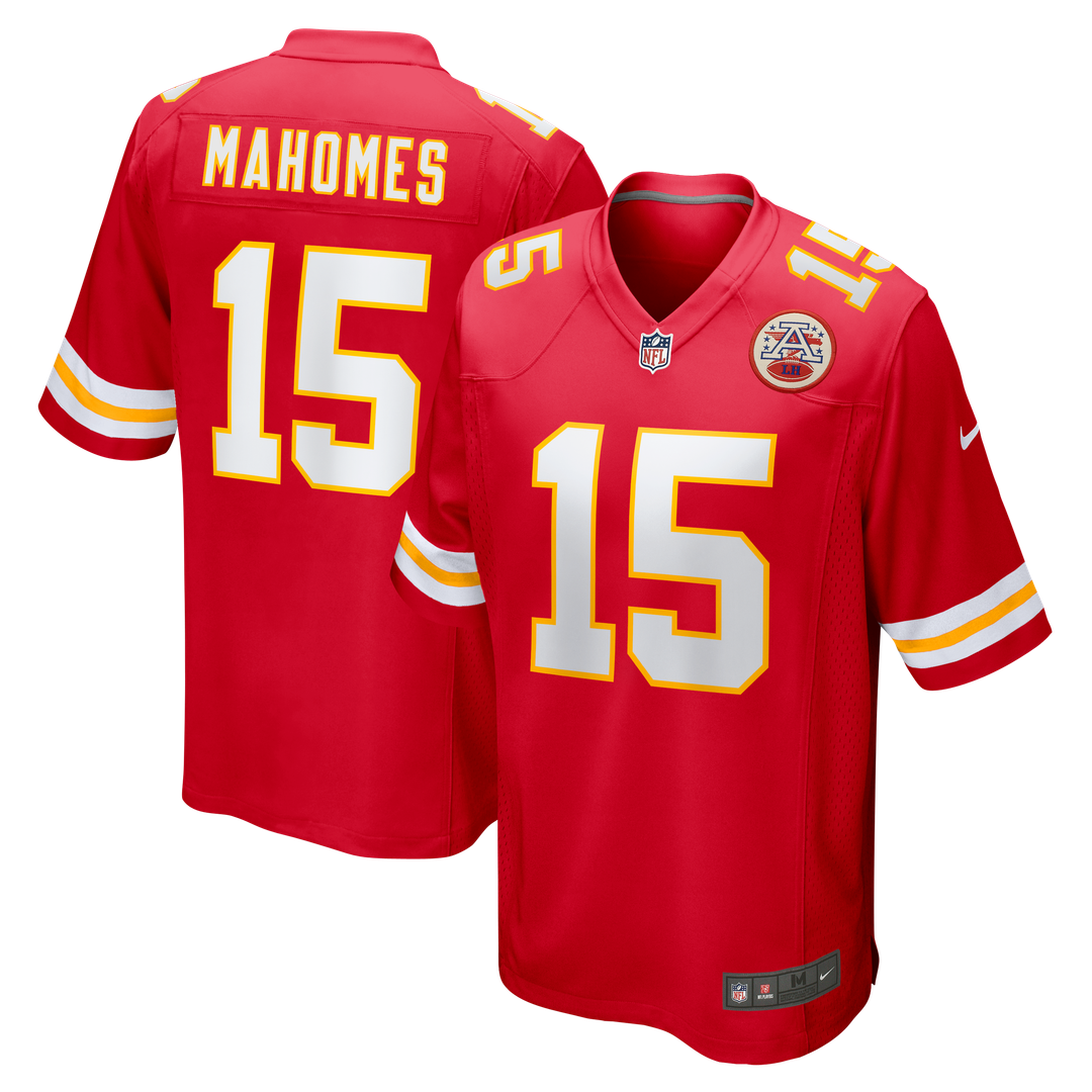Patrick Mahomes Kansas City Chiefs Red Game Jersey
