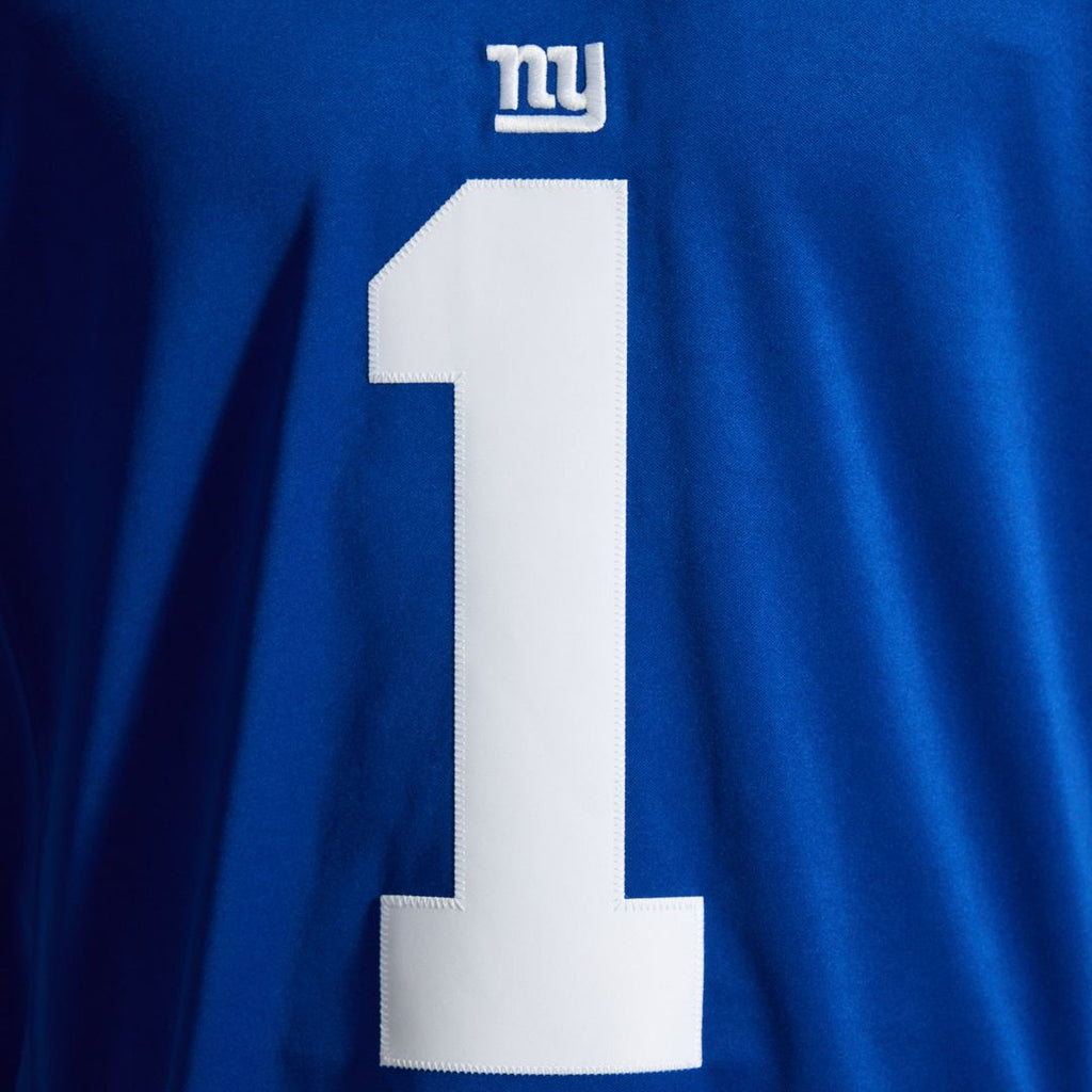 Malik Nabers New York Giants Royal Team Vapor F.U.S.E. Stitched Limited Jersey