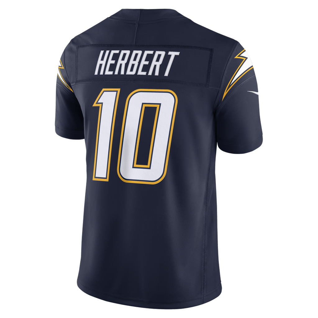 Justin Herbert Los Angeles Chargers Navy Alternate Super Chargers Vapor F.U.S.E. Stitched Limited Jersey