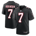 Bijan Robinson Atlanta Falcons Black Throwback Game Jersey