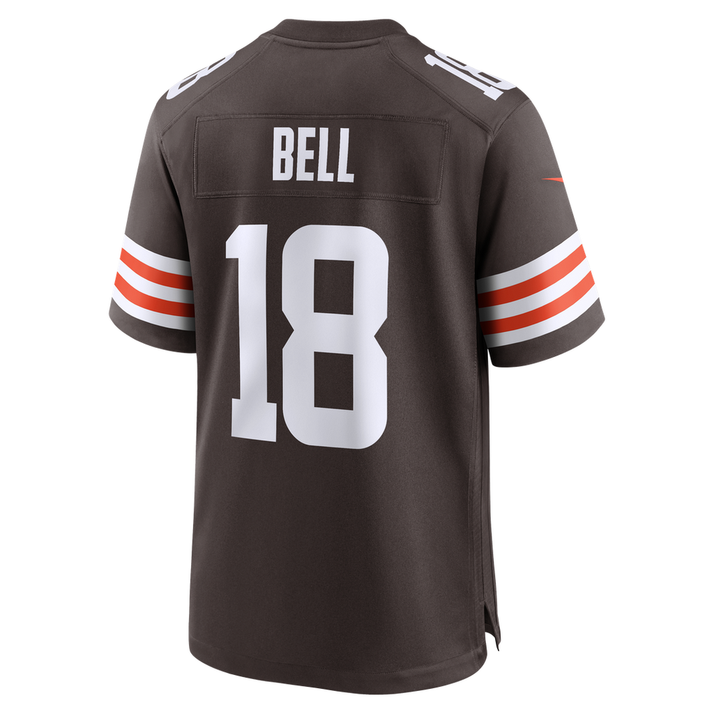 David Bell Cleveland Browns Brown Game Jersey