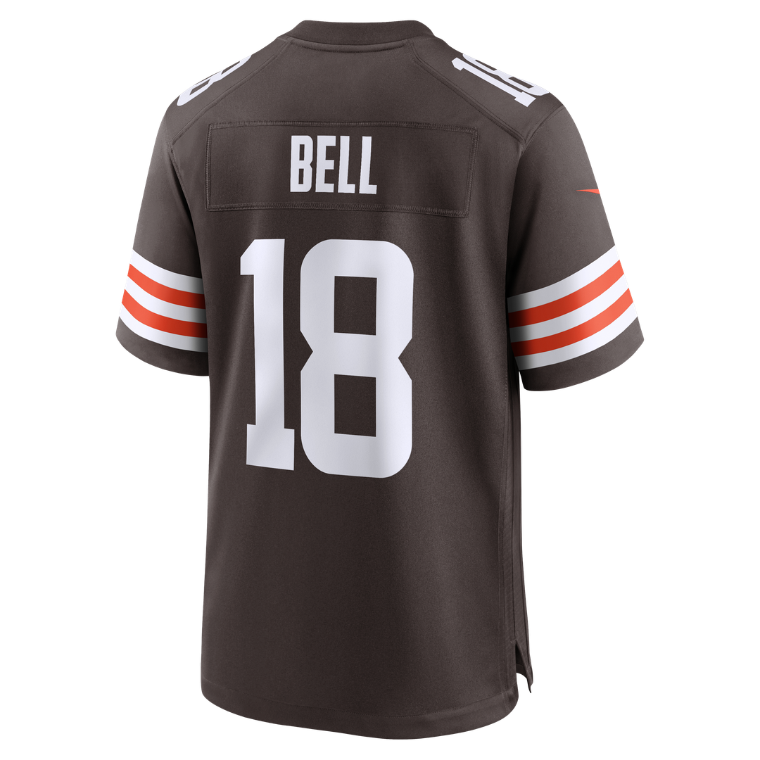 David Bell Cleveland Browns Brown Game Jersey