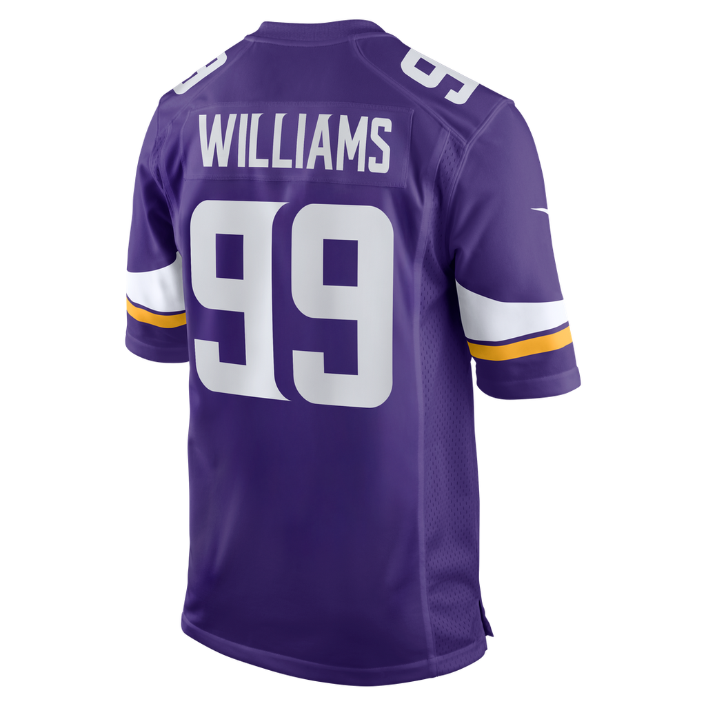 Elijah Williams Minnesota Vikings Purple Team Game Jersey