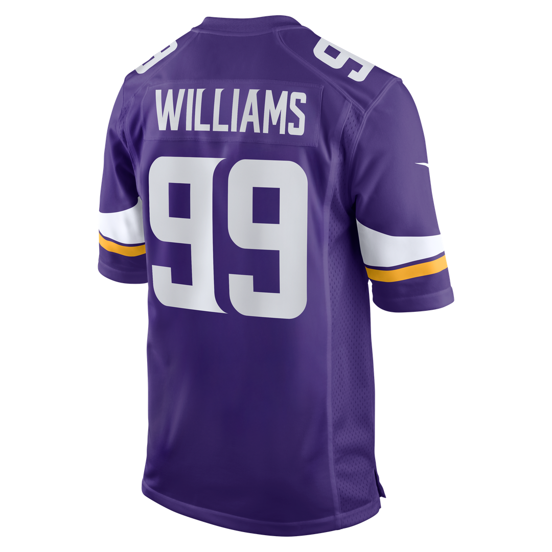 Elijah Williams Minnesota Vikings Purple Team Game Jersey