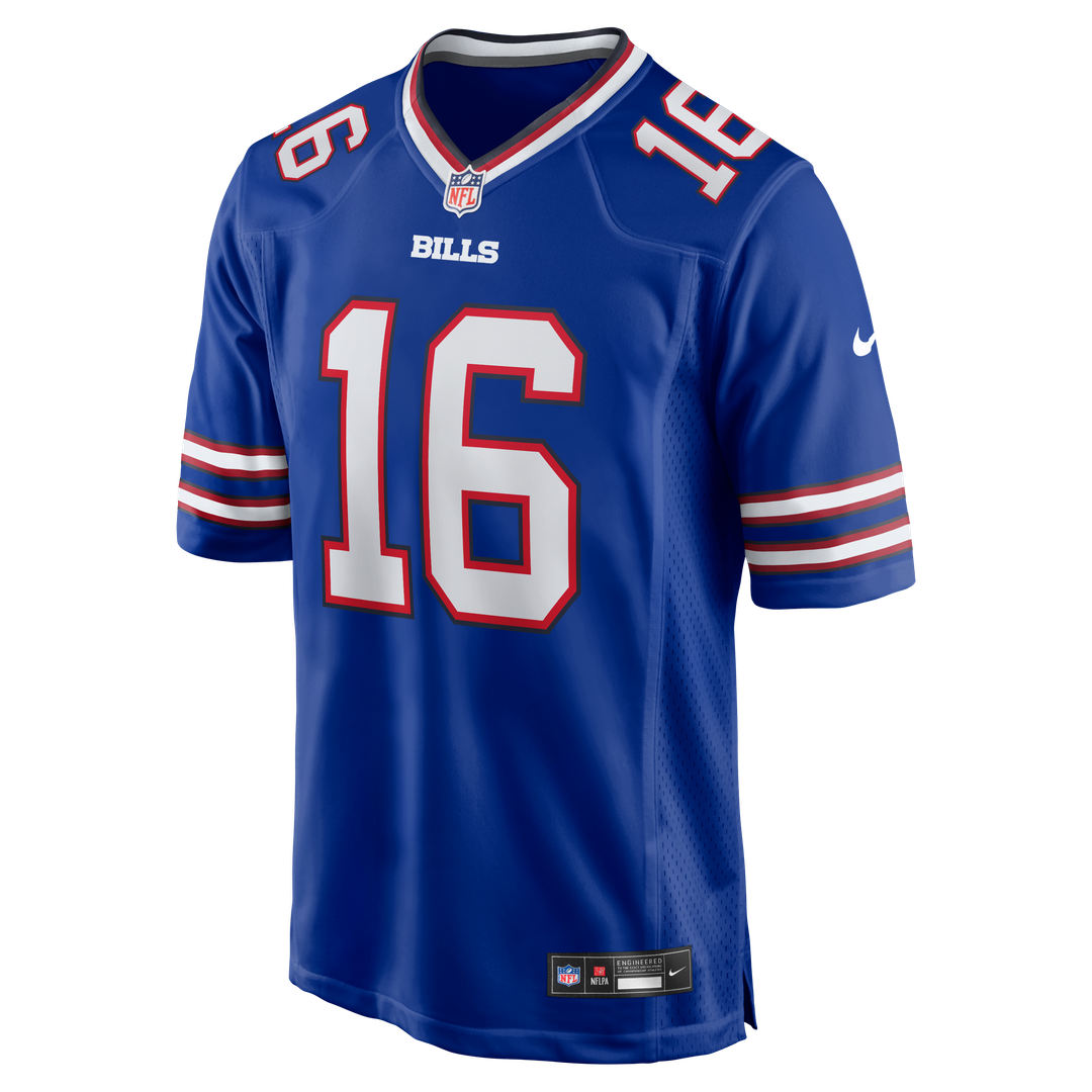 Tyler Bass Buffalo Bills Royal Team Game Jersey