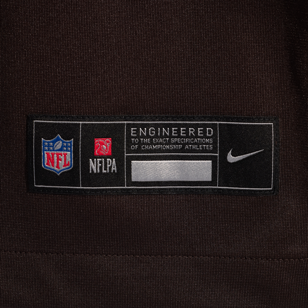 Cornelius Lucas Cleveland Browns Brown Team Game Jersey