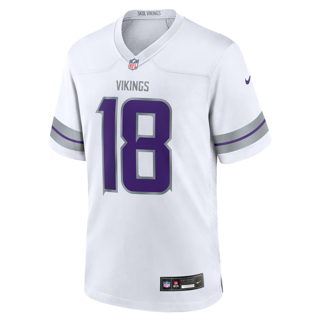 Justin Jefferson Minnesota Vikings Purple Classic Player Game Jersey