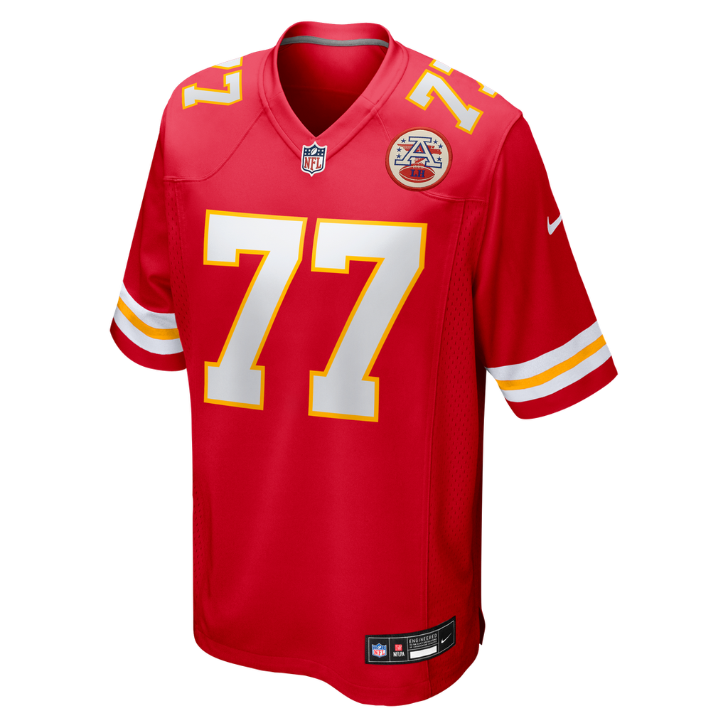 Jaylon Moore Kansas City Chiefs Red Team Game Jersey