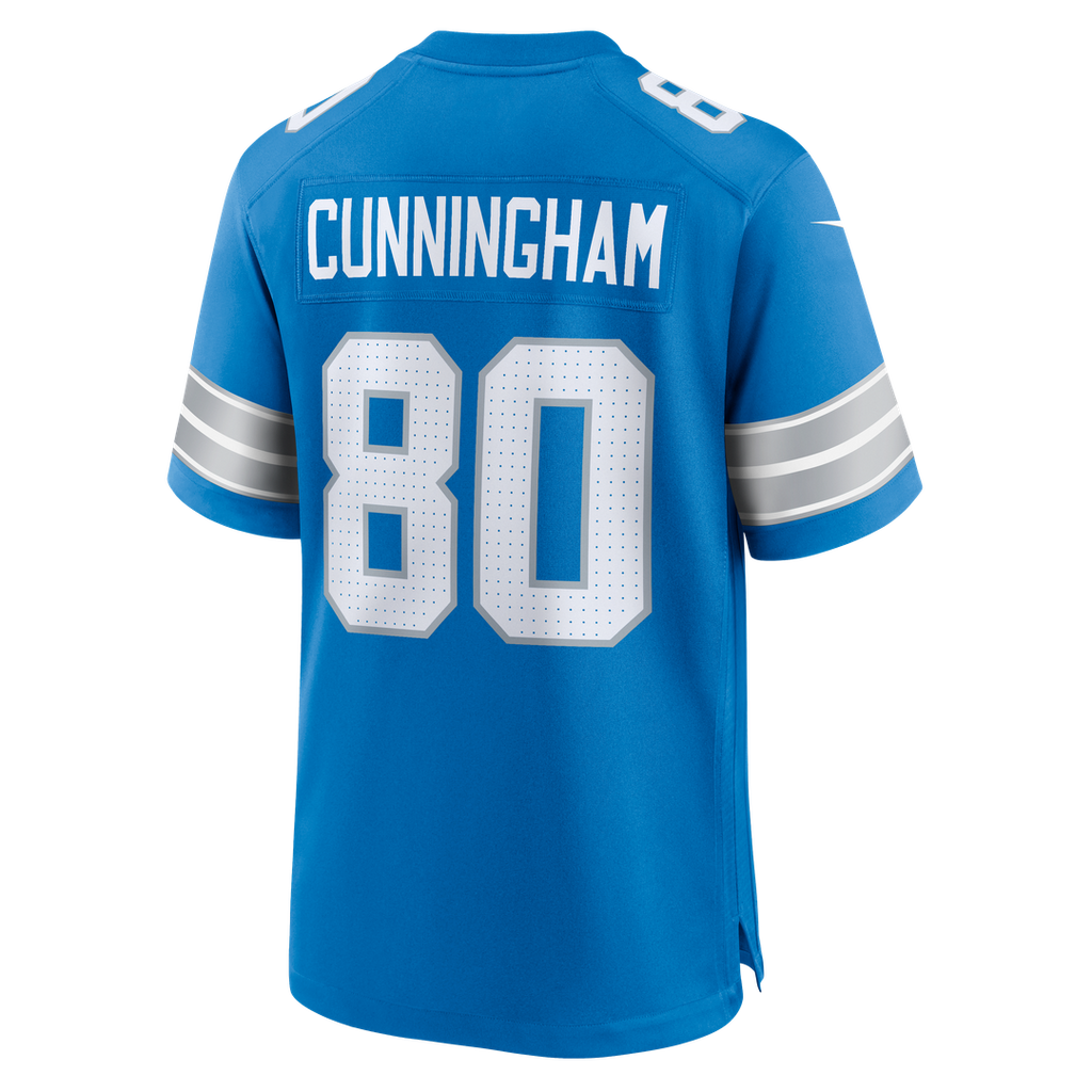 Malik Cunningham Detroit Lions Blue Team Game Jersey