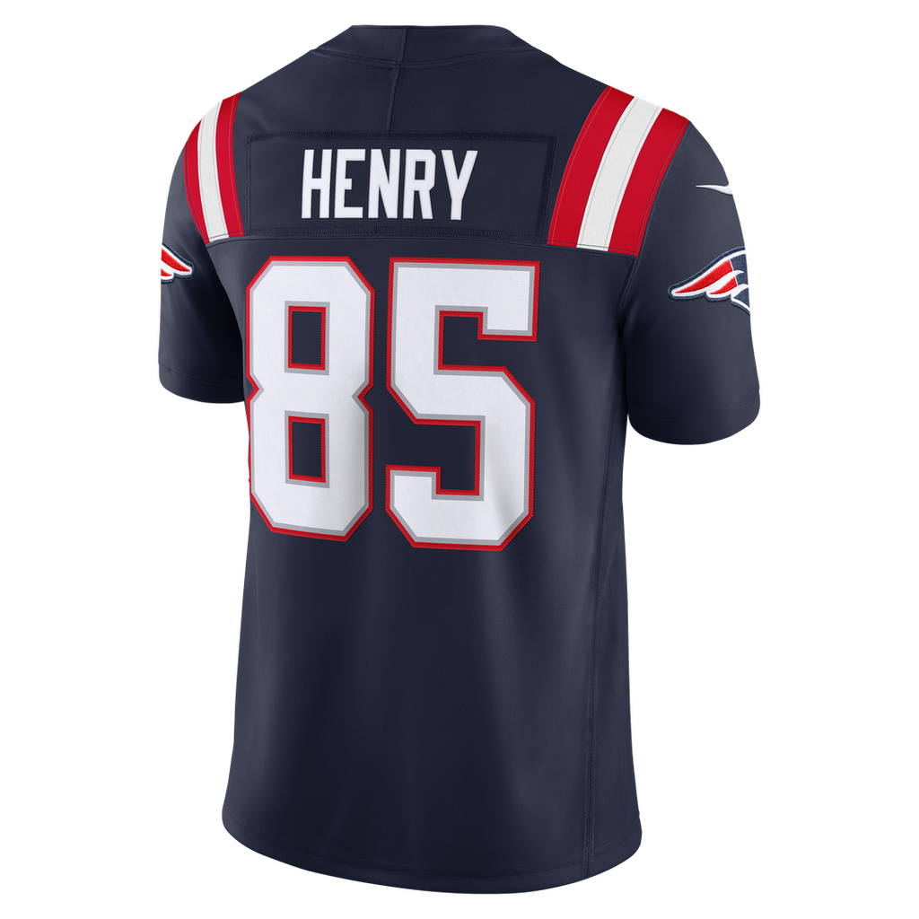 Hunter Henry New England Patriots Navy Team Vapor F.U.S.E. Stitched Limited Jersey