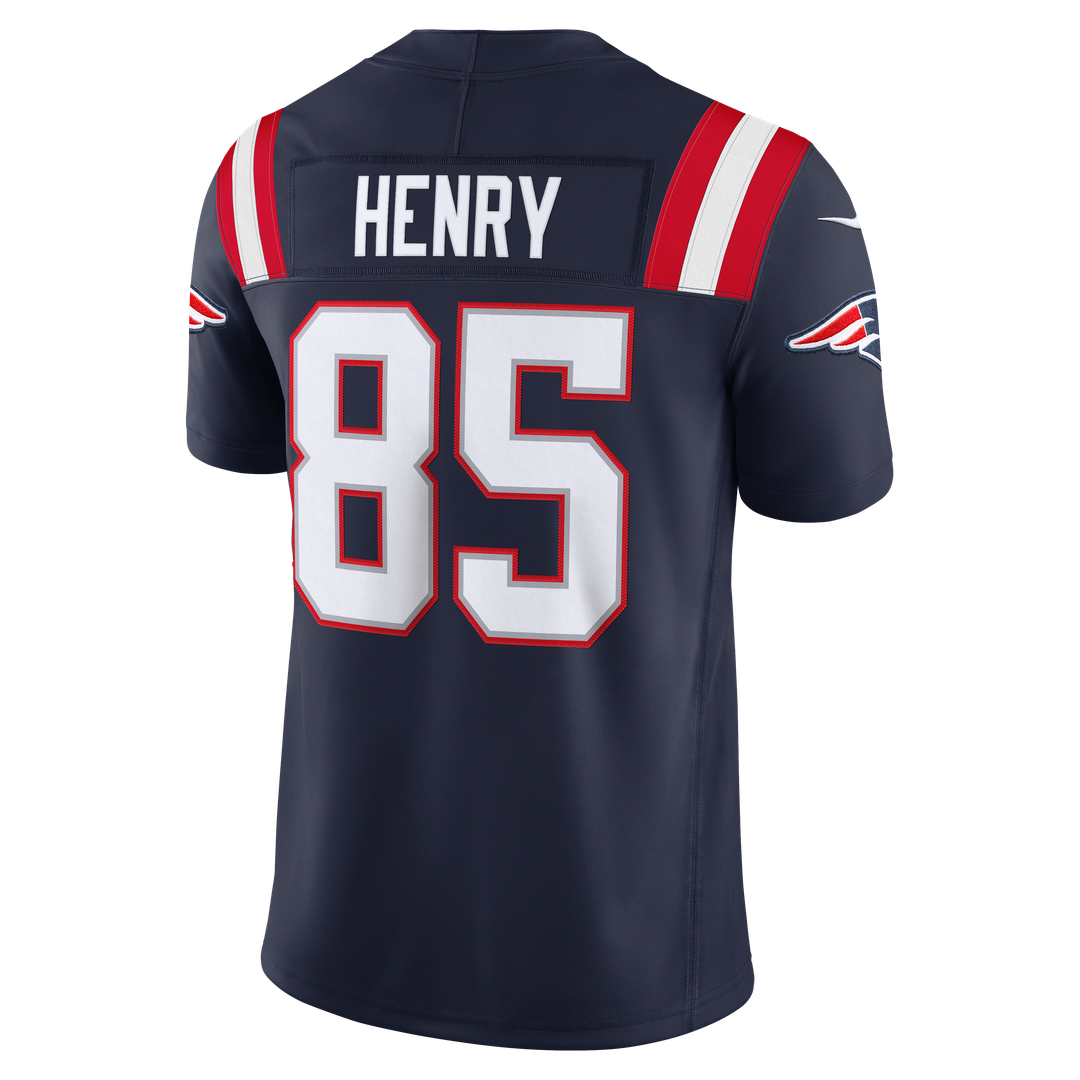 Hunter Henry New England Patriots Navy Team Vapor F.U.S.E. Stitched Limited Jersey