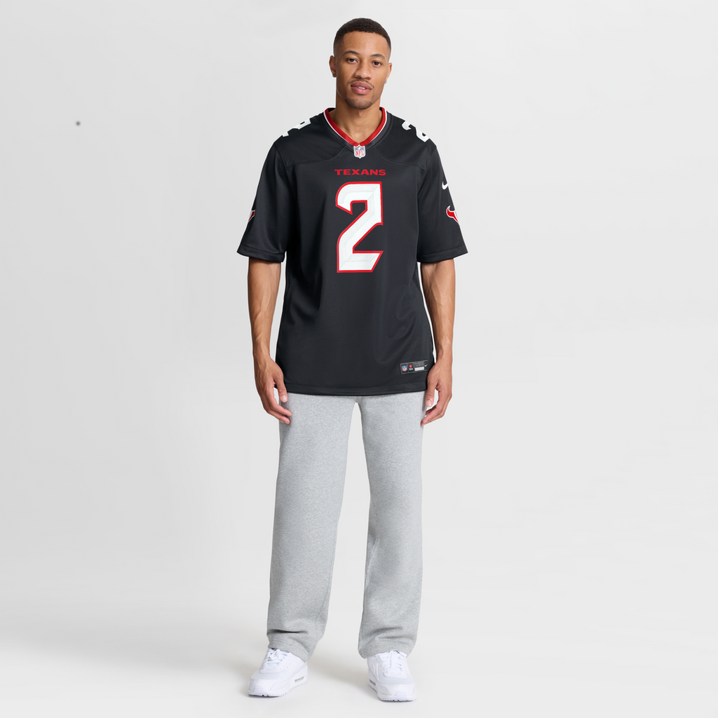 Calen Bullock Houston Texans Navy Team Game Jersey