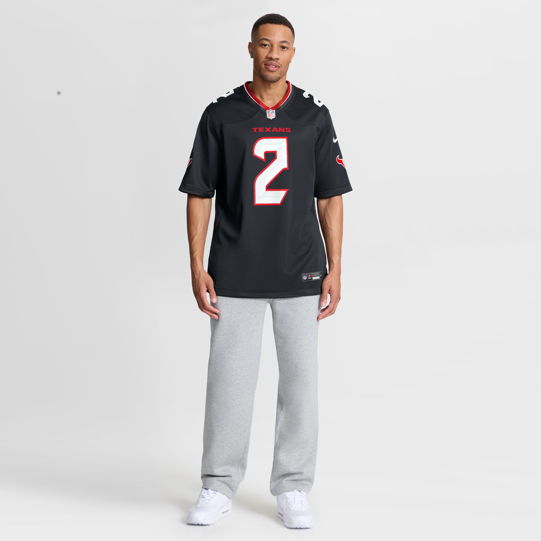 Calen Bullock Houston Texans Navy Team Game Jersey