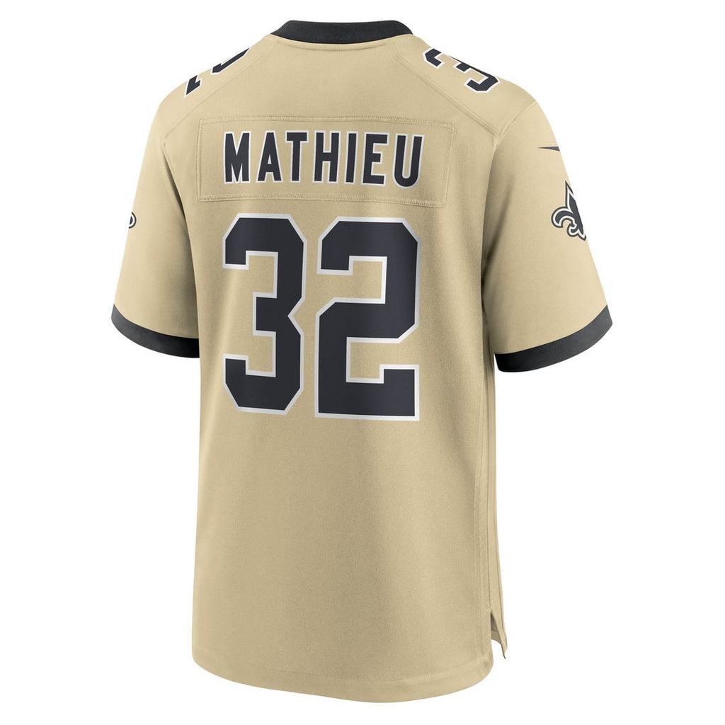 Tyrann Mathieu New Orleans Saints White Game Jersey