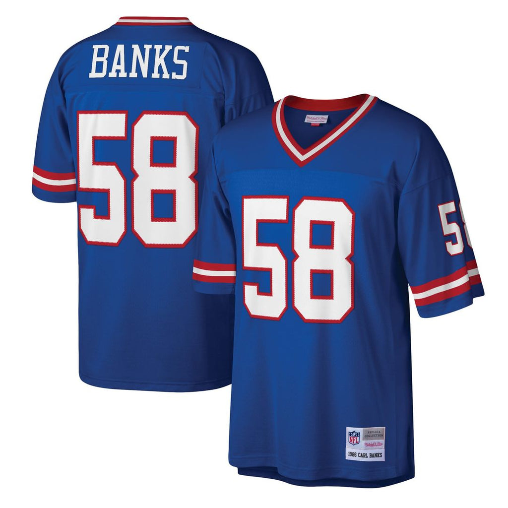 Carl Banks New York Giants Royal Legacy Replica Jersey