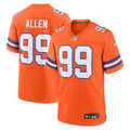 Zach Allen Denver Broncos Orange Alternate Game Jersey