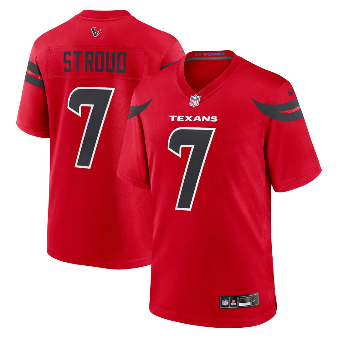 C.J. Stroud Houston Texans Red Alternate Game Jersey
