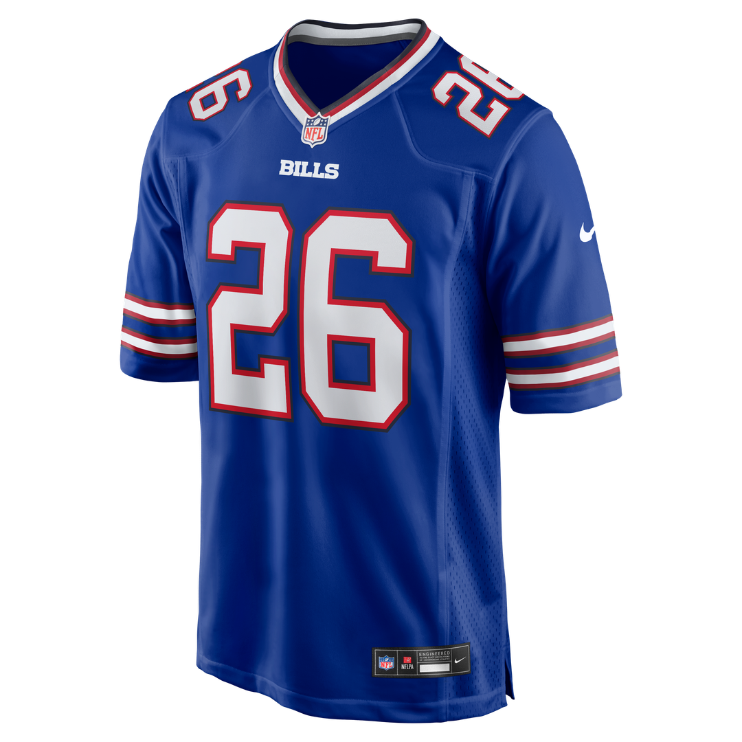 Ty Johnson Buffalo Bills Royal Team Game Jersey