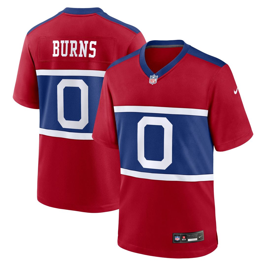 Brian Burns New York Giants Century Red Alternate Game Jersey