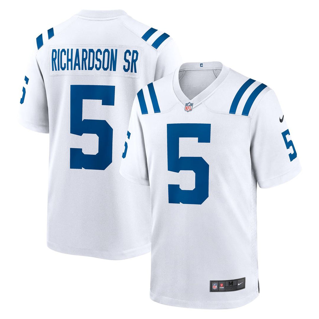 Anthony Richardson Sr. Indianapolis Colts White Game Jersey