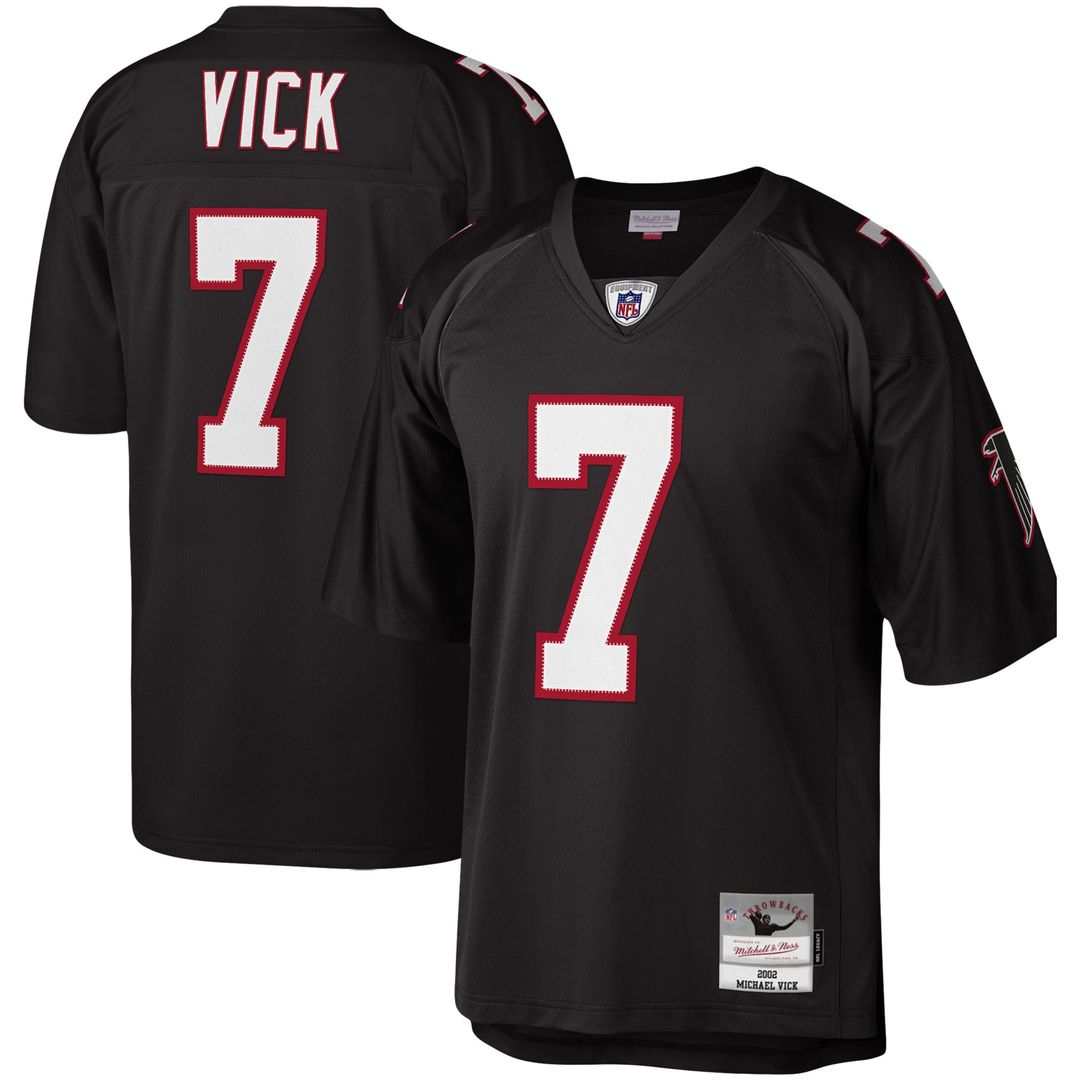 Michael Vick Atlanta Falcons Black Legacy Replica Jersey
