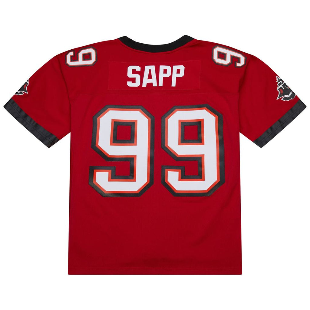 Warren Sapp Tampa Bay Buccaneers Orange 1995 Legacy Replica Jersey