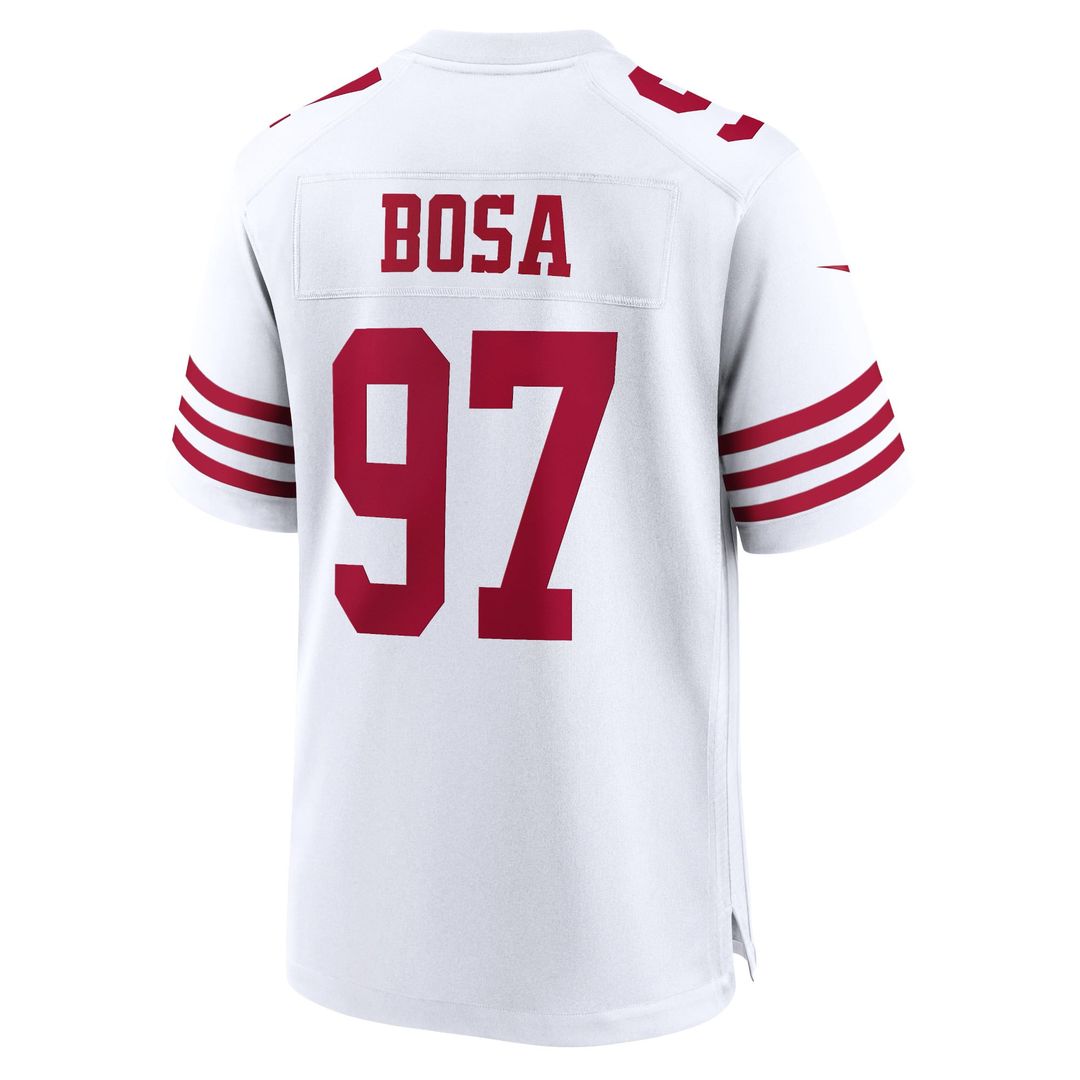 Nick Bosa San Francisco 49ers White Player Game Jersey