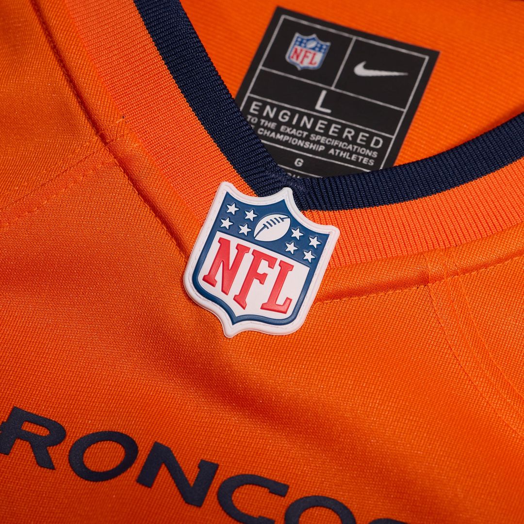 Jordan Jackson Denver Broncos Orange Team Game Jersey