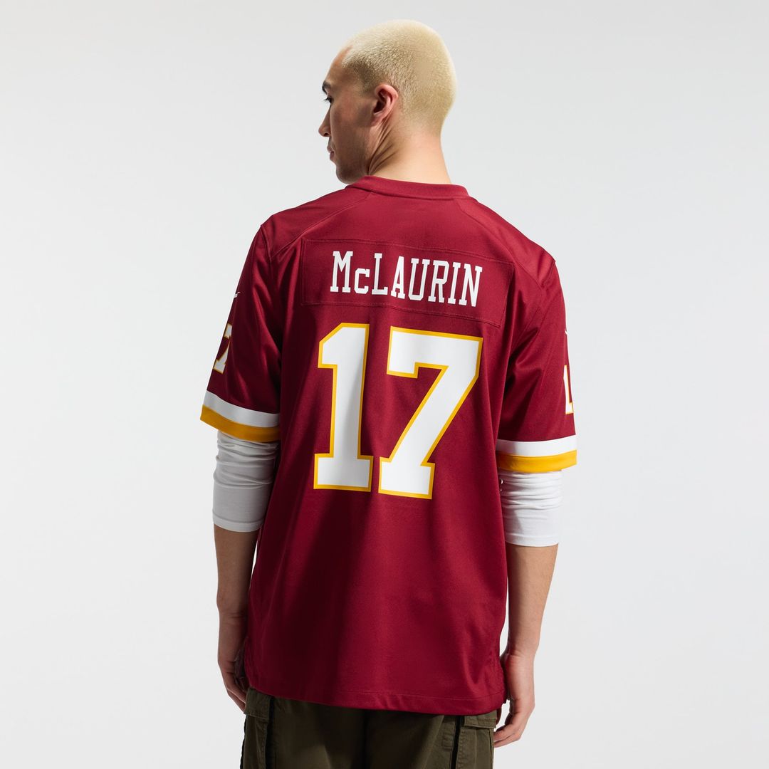 Washington Commanders Terry McLaurin White Game Super Bowl Era Jersey
