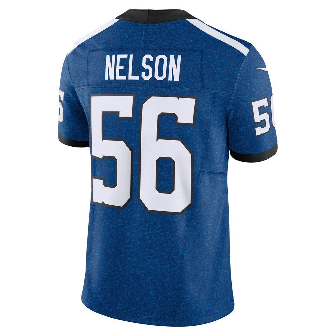 Quenton Nelson Indianapolis Colts Blue Vapor F.U.S.E. Limited Jersey