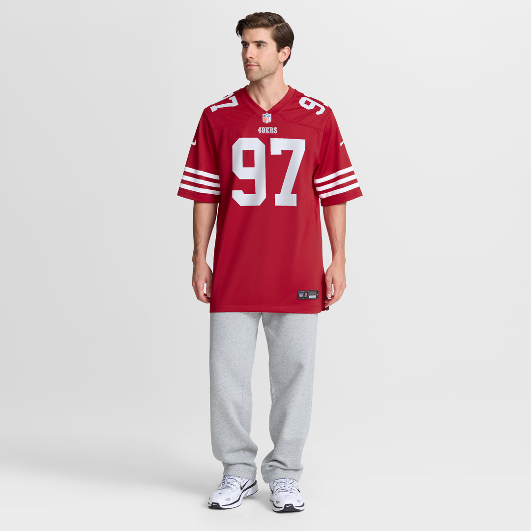 Nick Bosa San Francisco 49ers Scarlet Player Game Jersey