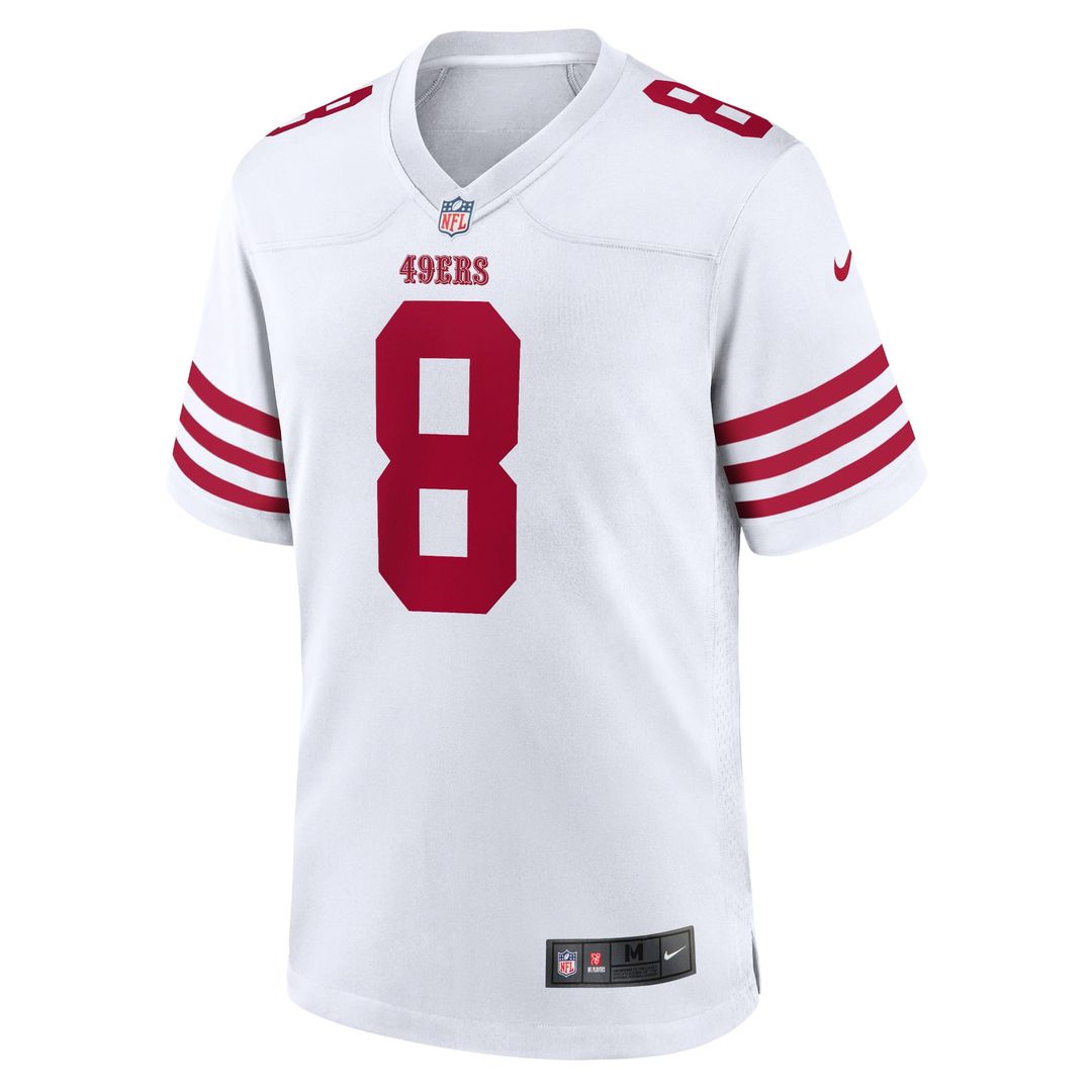Steve Young San Francisco 49ers White Retired Player Game Jersey