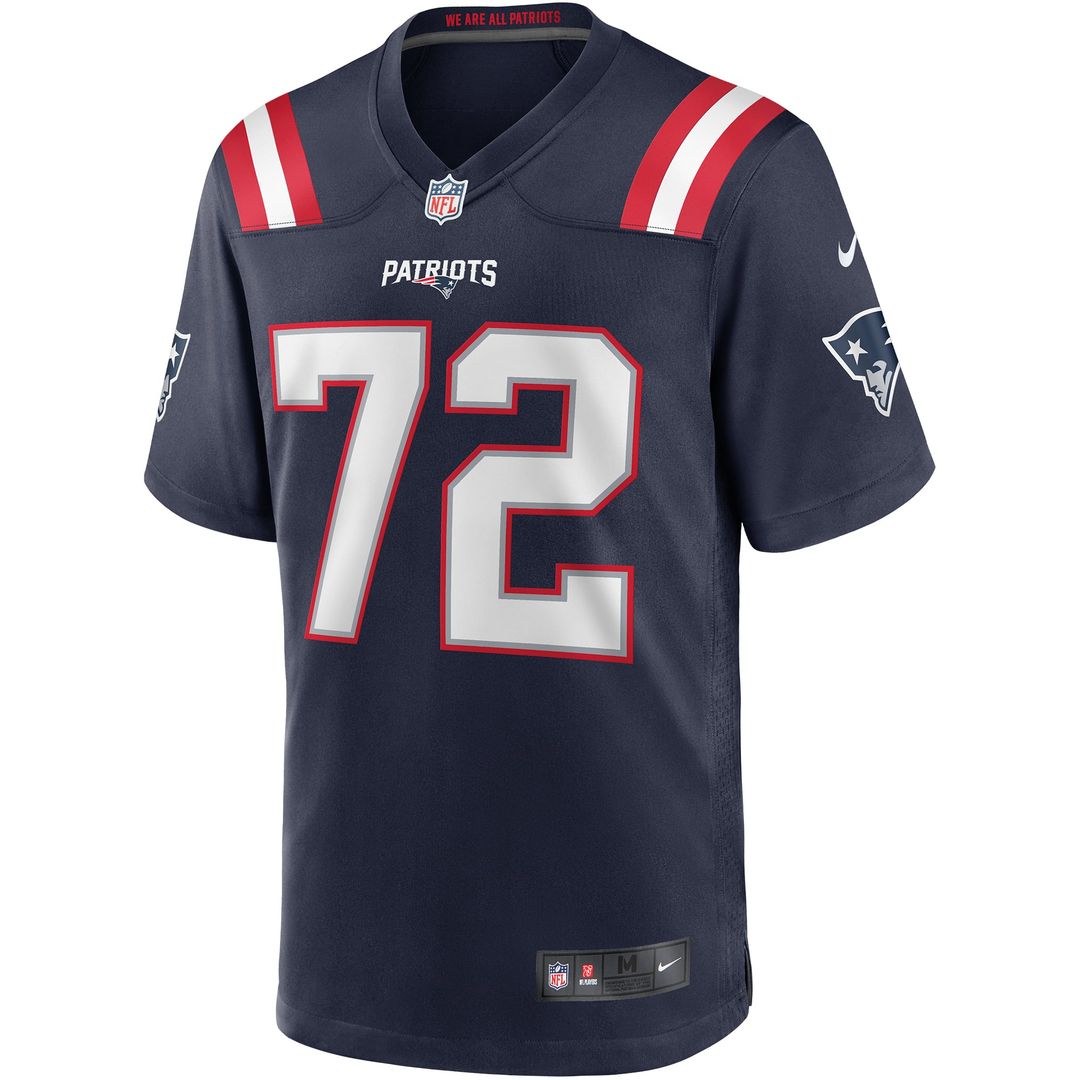 Matt Light New England Patriots Navy Game Retired Player Jersey