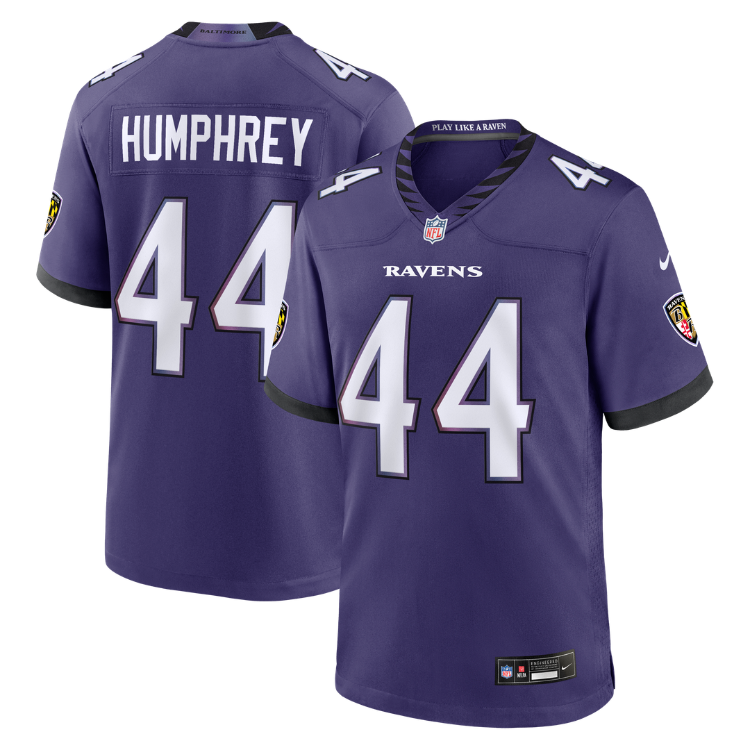 Marlon Humphrey Baltimore Ravens Black Alternate Game Jersey
