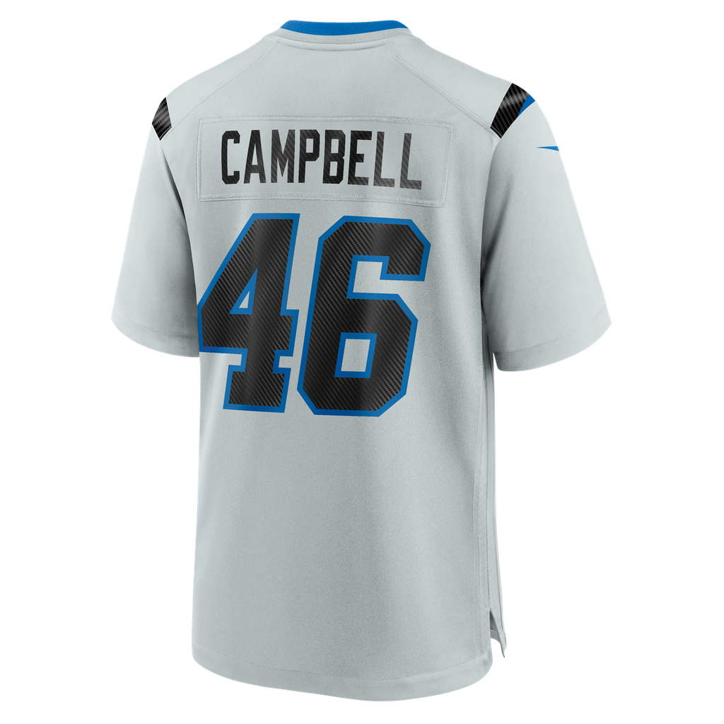 Jack Campbell Detroit Lions Silver 2026 Rivalries Collection Game Jersey