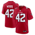 Josh Woods Atlanta Falcons Red Team Game Jersey