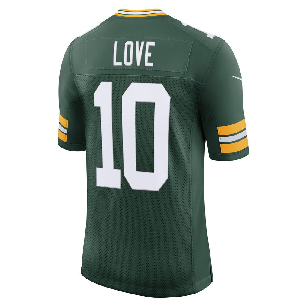 Jordan Love Green Bay Packers Green Team Vapor Untouchable Limited Jersey
